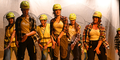 «Stei uf Stei» mit der Damen- und Frauenriege des Turnvereins Buttikon-Schübelbach. 