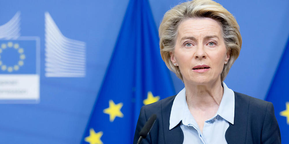 ARCHIV - Ursula von der Leyen ist Präsidentin der Europäischen Kommission. Foto: Etienne Ansotte/European Commission/dpa - ACHTUNG: Nur zur redaktionellen Verwendung und nur mit vollständiger Nennung des vorstehenden Credits