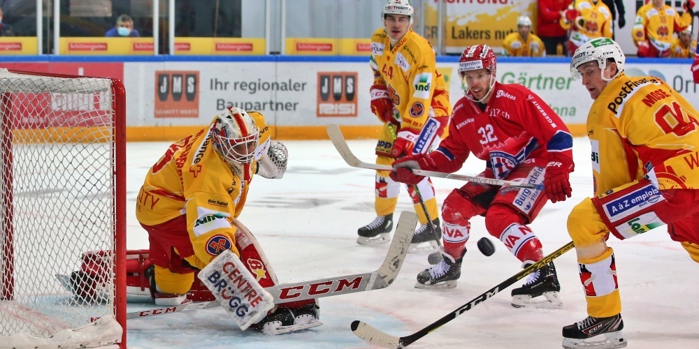 Kevin Clark und die SCRJ Lakers kämpfen gegen den EHC Biel um den Einzug in die Playoffs.