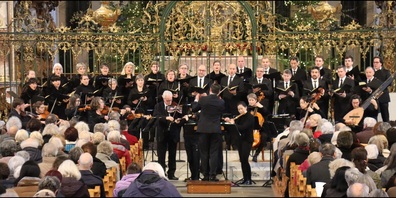 Collegium Vocale und Instrumentale der Kathedrale St.Gallen.