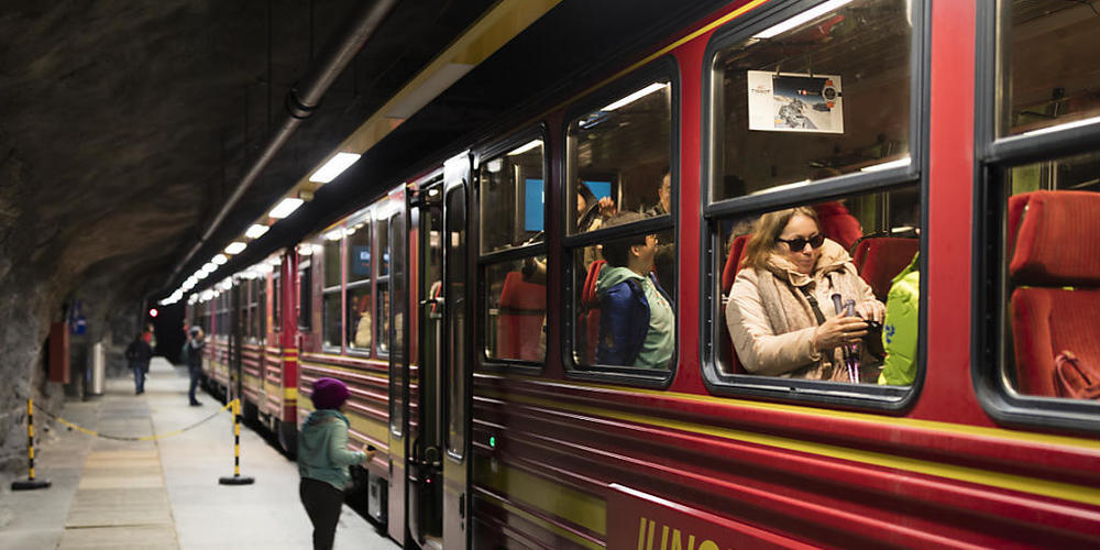 Jungfraubahn erleidet wegen Corona erstmals einen Verlust. (Archiv)