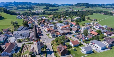 Ganterschwil (Luftaufnahme).