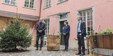 Der Innenhof des Stadthauses.