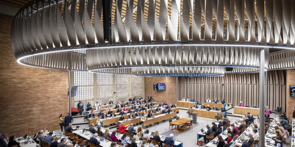 Der Zürcher Kantonsrat startete am Montagnachmittag die mehrtägige Budgetdebatte. (Archivibilds)