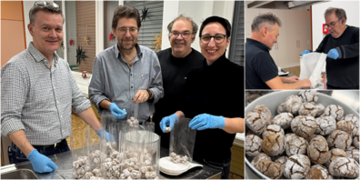 Mitglieder vom Kiwanis Club Benken-Linth backten fleissig für den guten Zweck.