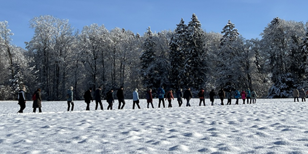 Bald ist wieder die Neujahrswanderung.