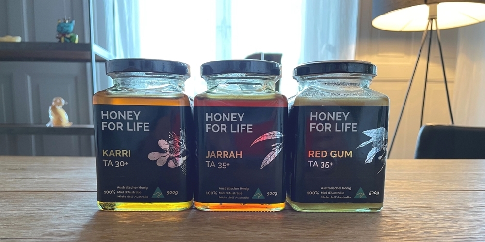 the honey colony in Jona bietet mehrere Honigsorten aus Westaustralien mit besonderen Eigenschaften.