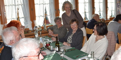 Ein fröhliches Beisamensein.