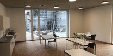 Das "Begegnungszentrum Broggepark" entsteht  im Westen von St.Gallen.