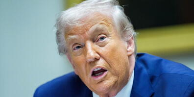 US-Präsident Donald Trump hat mit seiner Zollpolitik auch Zentralschweizer Unternehmen unter Druck gesetzt. (Archivaufnahme)