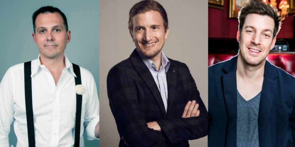 Von links nach rechts: Javier Garcia, Stefan Büsser, Frank Richter