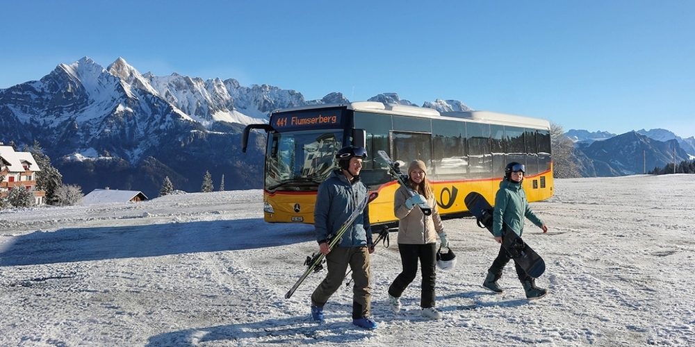 Mehr Verbindungen, mehr Flexibilität für den Schul- oder Arbeitsweg und mehr Freiheit für die An- und Abreise zum Ski-, Schlittel-, Winterwander- oder Langlauf-Erlebnis.