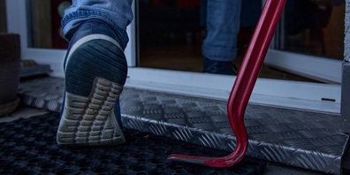 Symbolbild für Einbruch.