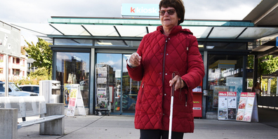 Helen Zimmermann ist Präsidentin der Regionalgruppe Zürich und Umgebung des Schweizerischen Blindenbundes