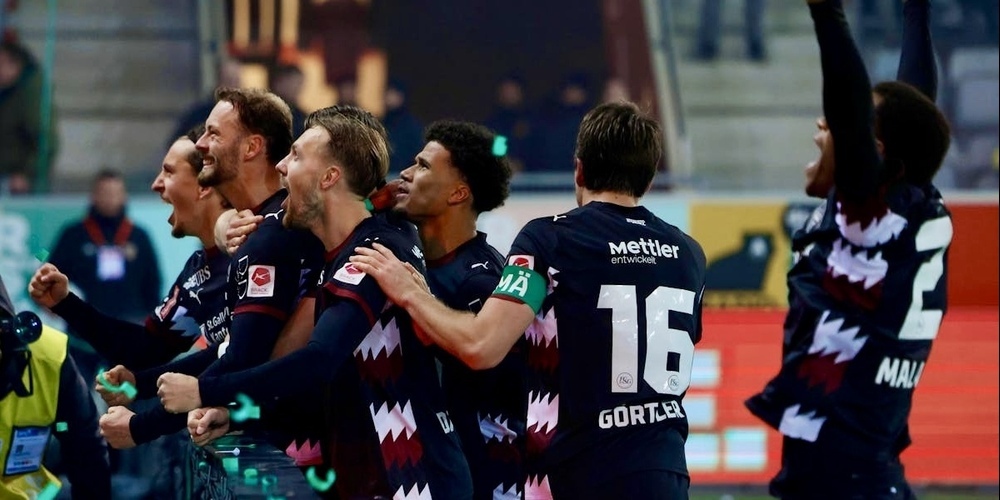 Dank des 0:2 in Thun stehen die St.Galler nun auf Platz zwei 