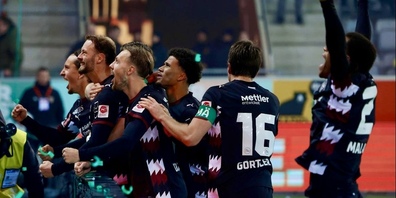 Dank des 0:2 in Thun stehen die St.Galler nun auf Platz zwei 