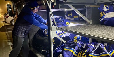 Vor der Heimreise konnte der Uzwiler Goalie Michael Ströbel nicht nur seine Utensilien im Car verstauen, mit im Gepäck waren auch drei weitere Punkte.