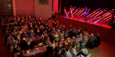 Ein besonderes musikalisches Highlight gegen Jahresende im vollbesetzten Gemeindesaal Uzwil.