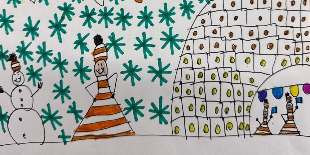 Zahlreiche fantasievoll gestaltete und dekorierte Leuchtpylonen wurden zur Prämierung eingesendet.