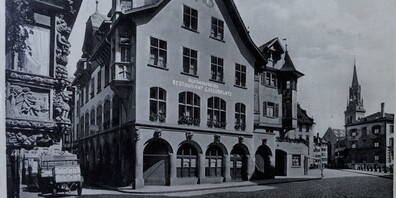 Im Alkoholfreien Restaurant Gallusplatz (früher Volksküche) fand am 26.02.1937 die Jahresversammlung des AGB St.Gallen statt. Im Anschluss an die administrativen Generalversammlungstraktanden lauschten die Anwesenden Sonaten von Beethoven und alkoholkritischer Mundartdichtung
