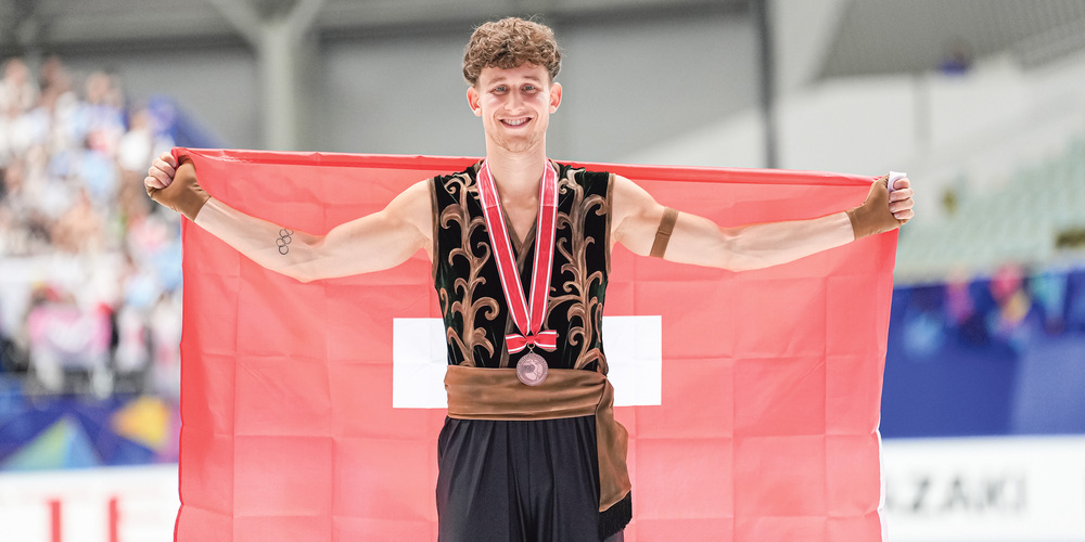 Für den Eiskunstläufer Lukas Britschgi stehen am kommenden Wochenende die Schweizer Meisterschaften in Lugano an.