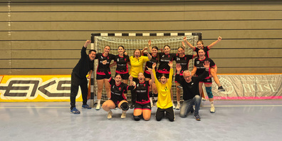 Grosser Jubel in der BBC Arena Schaffhausen.