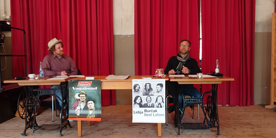 Benjamin Heutschi (links) und Philipp Langenegger an der Medienkonferenz.