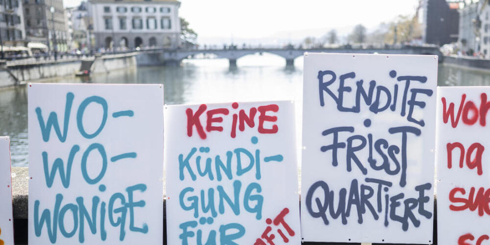 Das Thema Wohnungsnot und hohe Mieten steht auf Platz 1 des Stadtzürcher Sorgenbarometers. 83 Prozent der Befragten kritisieren die Stadt, weil diese nicht genügend dagegen unternehme. (Symbolbild)