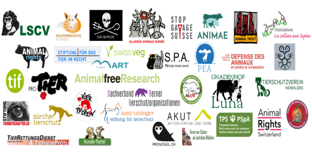 Diese Organisationen unter stützen www.tier-parlament.ch
