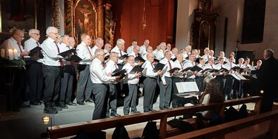 Der Männerchor Oberbüren und der Sängerbund an der Thur Niederuzwil erfreuten das Publikum in Oberbüren und Niederuzwil gemeinsam. 