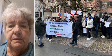 Heidi Steiner stört sich ebenfalls an der Einwanderer- und Asylanten-Demo in Uznach.