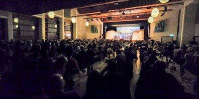 Der Gemeindesaal Uzwil platzte am 29. November beinahe aus den Nähten.