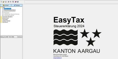 Das bisherige Programm EasyTax zum Ausfüllen der Aargauer Steuererklärung wird nach 25 Jahren aus dem Verkehr gezogen. Der Kanton bietet im kommenden Jahr erstmals eine webbasierte Onlineversion an.