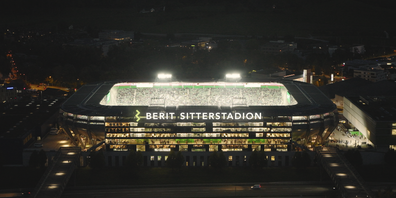 Ab Sommer 2026 trägt der Kybunpark neu den Namen Berit Sitterstadion.