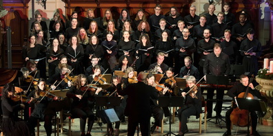 Der PHSG-Chor am Adventskonzert 2023