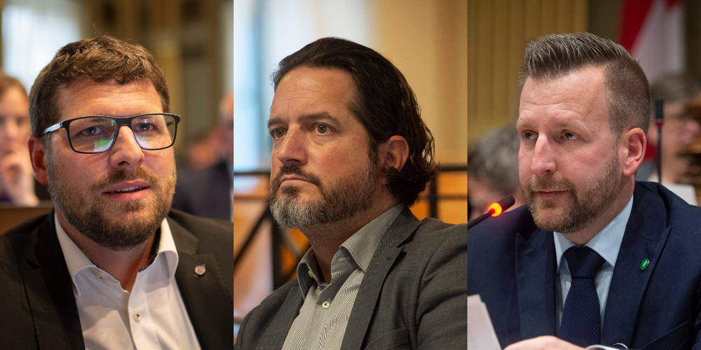 Christian Freund, Sandro Hess, Andreas Broger