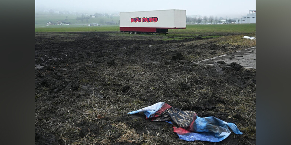 Viel Dreck: Der Platz ennet des Pizolcenters, auf dem der Circus Busch-Roland rund 14 Tage gestanden hat.