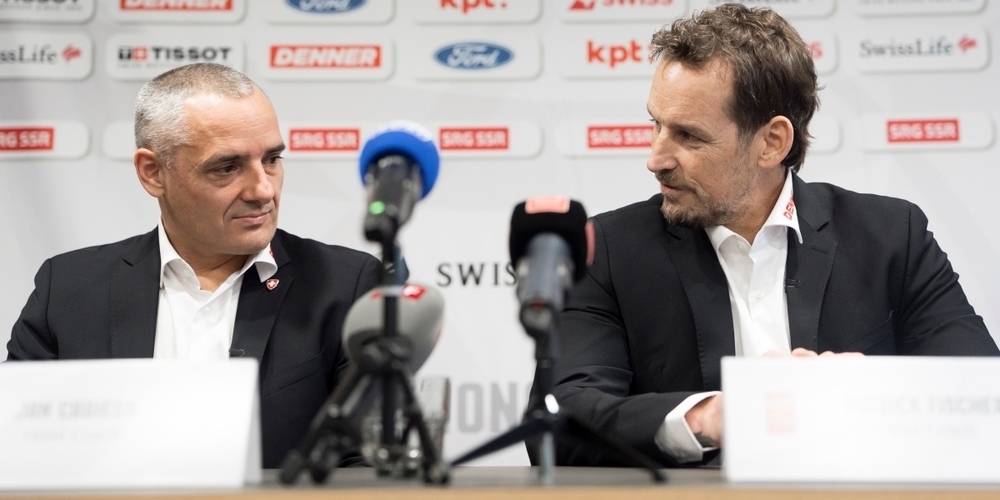 Der Erfolgstrainer und sein Nachfolger: Patrick Fischer (r.) übergibt nach dieser Saison an Jan Cadieux.