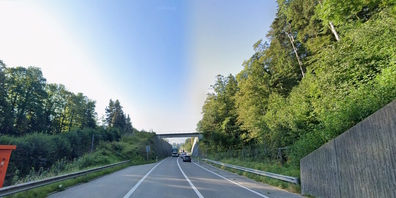 Umfahrungsstrasse H16 nahe dem Tunnel Aeuli bei Lichtensteig. (Archivbild)