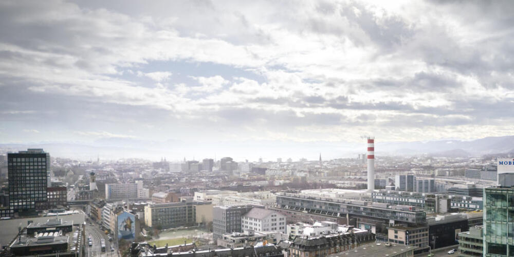 Die Wohnungen in der städtischen Wohnsiedlung Tramdepot Hard sind begehrt. Mit dem namensgebenden Tramdepot gibt es derzeit noch Probleme. Es wird erst 2027 in Betrieb genommen. (Archivbild)