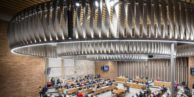 Wie viel darfs denn sein? Der Kantonsrat bestimmt in der kommenden Budgetdebatte den Steuerfuss. (Archiv)