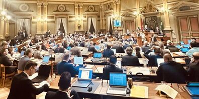 Der Kantonsrat debattierte am Dienstag über das Entlastungspaket (Archivbild)