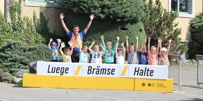 Die Zweitklässler vom Schulhaus Dörfli machten begeistert mit.