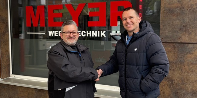 v. l. Roland Zoller (RZ Beschriftungen AG), Patrick Meyer