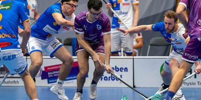 Pablo Mariotti im Zweikampf.