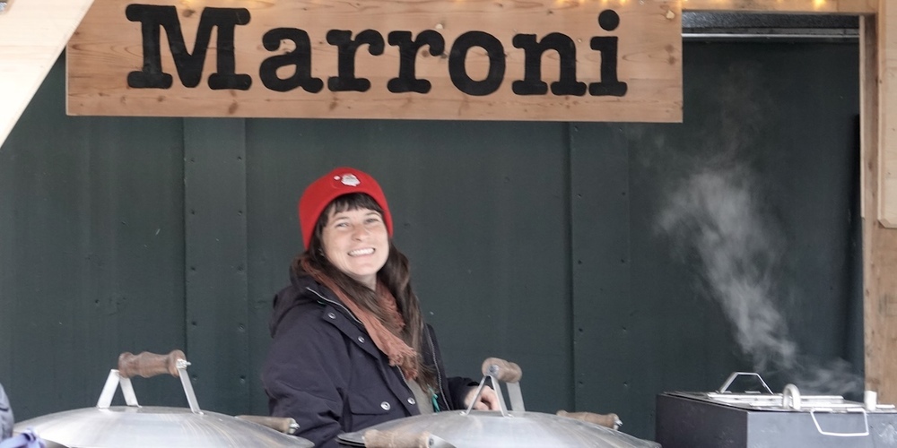 Marroni wärmen Bauch und Hände, ein Lächeln das Herz. 