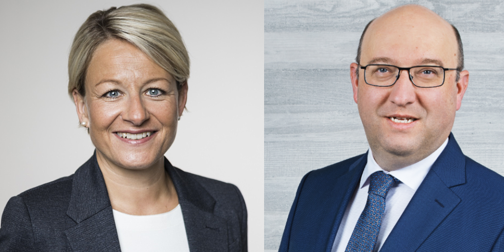 Christine Bolt und Beat Tinner: Eine dieser beiden Personen soll für die FDP in den Regierungsratswahlkampf einsteigen.