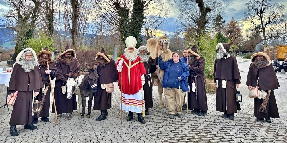 Samichlauszauber im Kinderzoo.