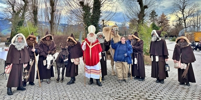 Samichlauszauber im Kinderzoo.