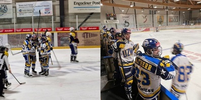 Vier Mal konnten die Uzwiler in Scuol einen Treffer bejubeln.